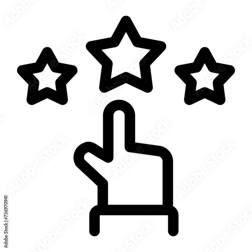 expert line icon