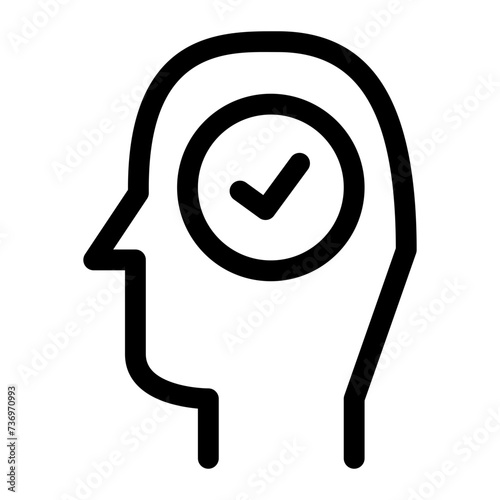 expert line icon