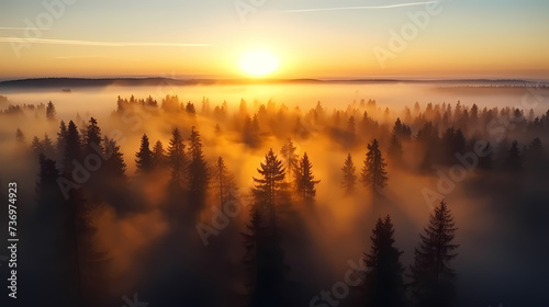 Gorgeous clouds at sunrise