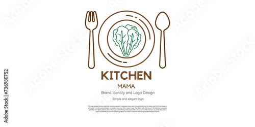 Resaturant logo design and brand name for logo designer and web developer