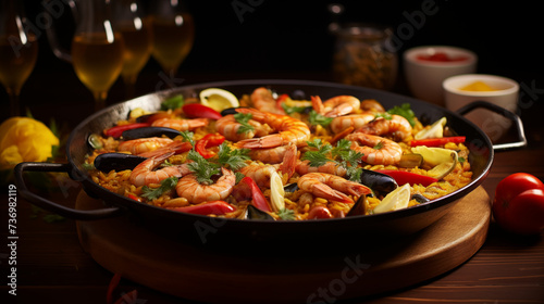 Paella Perfection: A Vibrant Feast for the Senses