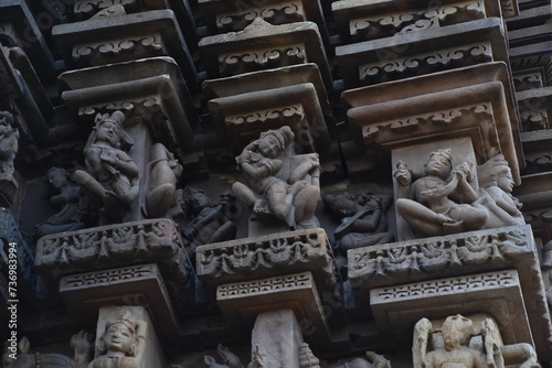 Dulhadev temple architecture at Khajuraho in INia photo