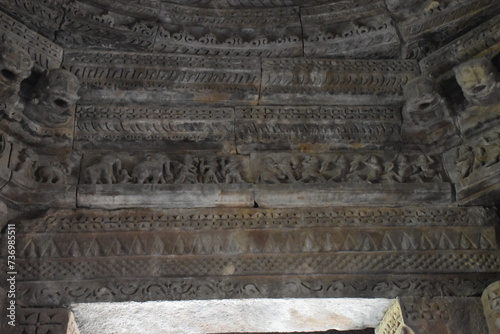 Dulhadev temple architecture at Khajuraho in INia