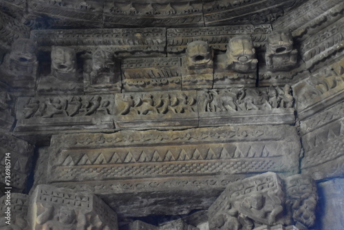 Dulhadev temple architecture at Khajuraho in INia