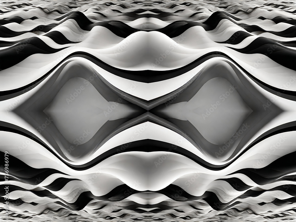 Monotone abstract pattern background