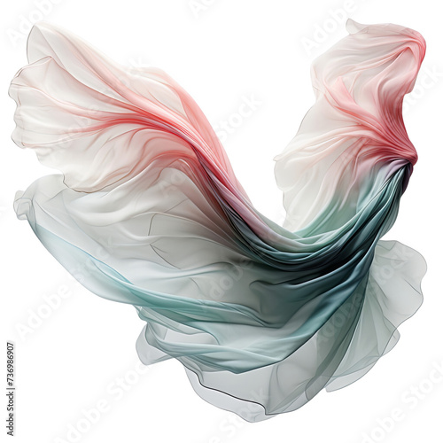 Flying Fabric Digital Overlays Transparent Background Maternity