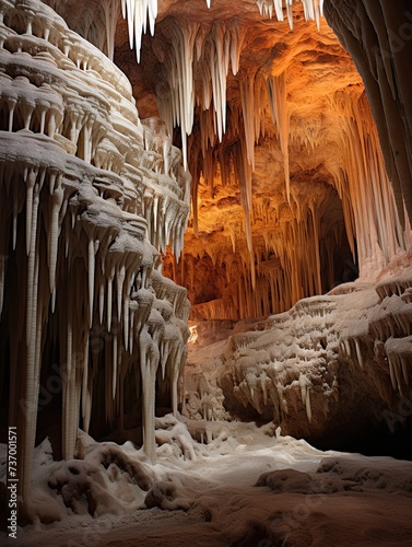 Fascinating Formation: Crystal Cave Art Exhibits the Majesty of Famous Caverns