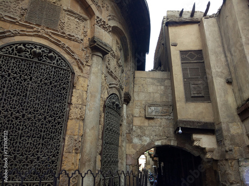 Historical Sabil at El Moez street Cairo Egypt photo