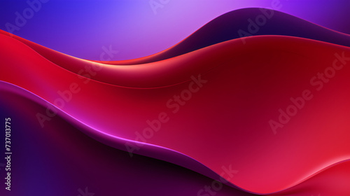 Purple and red beautiful wavy abstract background