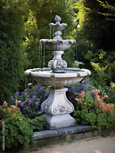 Renaissance Garden Fountains: A Modern Landscape and Contemporary Garden Feature