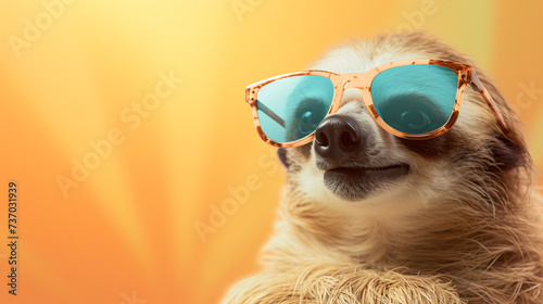 Cute sloth animal
