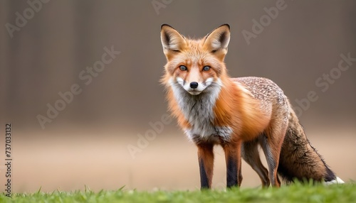 Wallpaper Mural red fox in the wild Torontodigital.ca