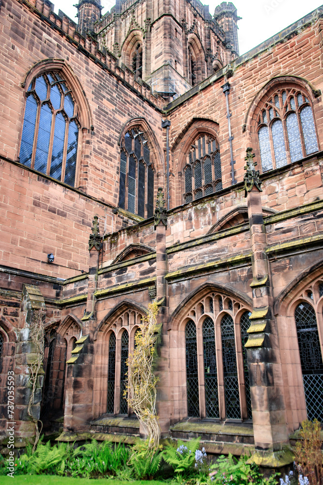 A Serene Morning at Chester Cathedral’s Garden