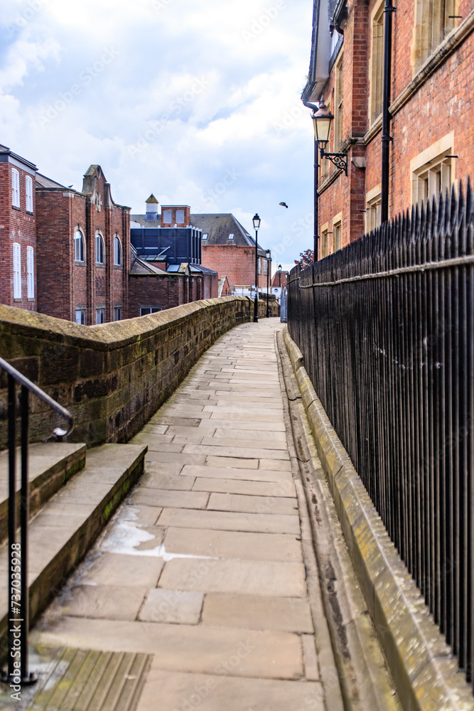 A Peaceful Stroll Along Chester City Wall