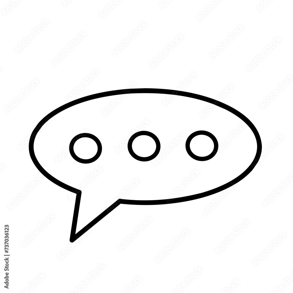 Chat, speech bubble. Graphic design. Chat, speech bubble. Graphic design.
