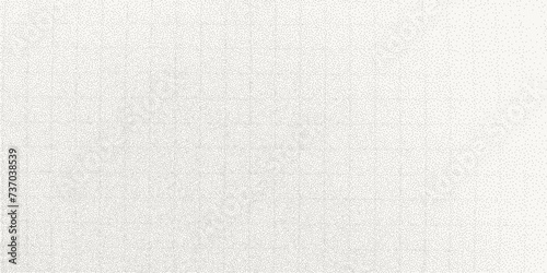 Black dotted textured background, noisy gritty dot halftone effect, vector illustration. Fashionable banner in grunge style. Checkered paper sheet.