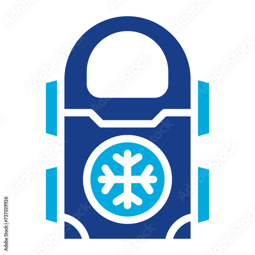 Cryonics icon vector image. Can be used for Science Fiction.