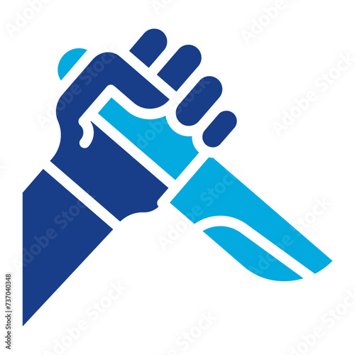 Killing icon vector image. Can be used for Prison.