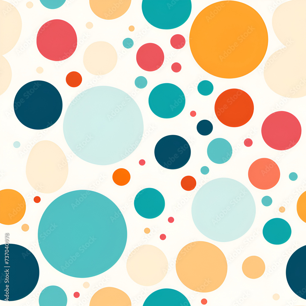 Circular ornament. minimalism. retro. Seamless pattern Circular ornament. minimalism. retro. Seamless pattern