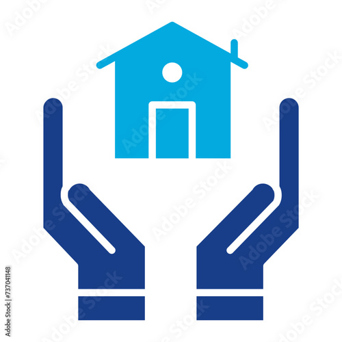 Shelter icon vector image. Can be used for Natural Disaster.