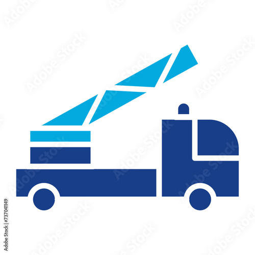 Truck icon vector image. Can be used for Natural Disaster.