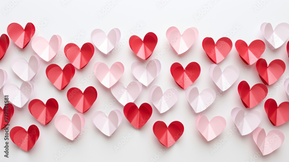 hearts paper