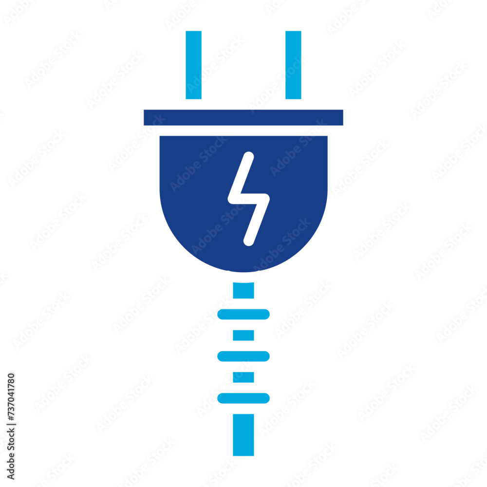 Power Cord icon vector image. Can be used for Electric Circuits. Power Cord icon vector image. Can be used for Electric Circuits.