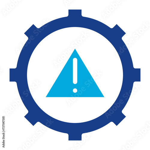 Disruption icon vector image. Can be used for Business Analytics. photo