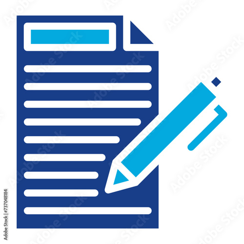Write To Us icon vector image. Can be used for Contact Us.