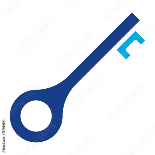 Key icon vector image. Can be used for Hajj Pilgrimage.