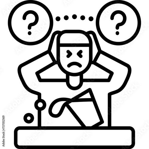 Inattention Icon