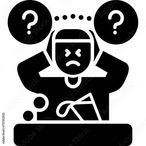 Inattention Icon