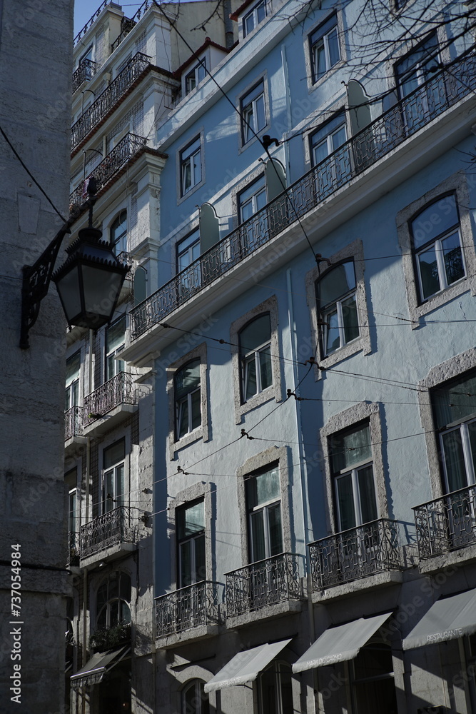 Portugal, Lisbonne architecture de rue