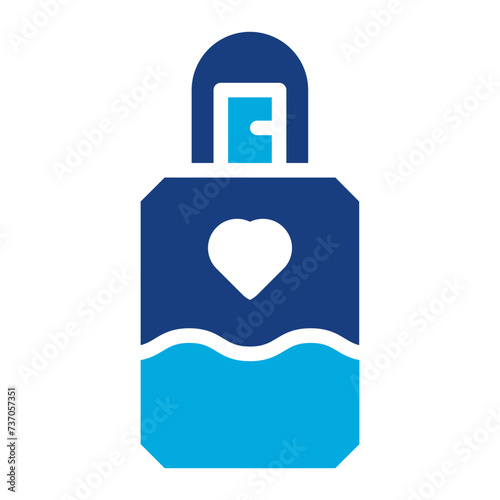 Favric Fragrance icon vector image. Can be used for Fabric Features.