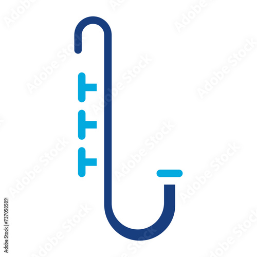 Blues icon vector image. Can be used for Instrument.