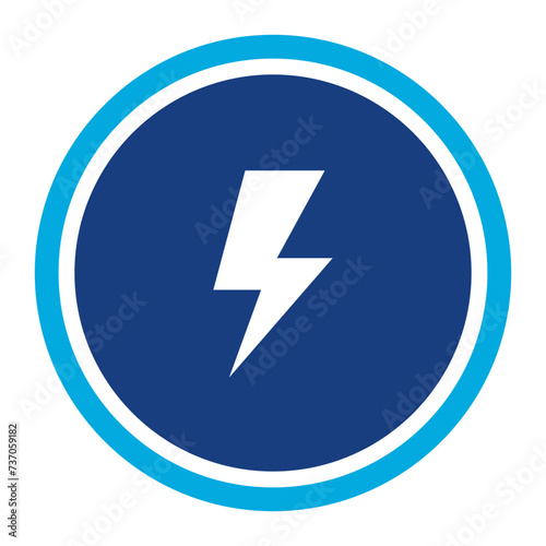 Energy icon vector image. Can be used for Manufacturing.