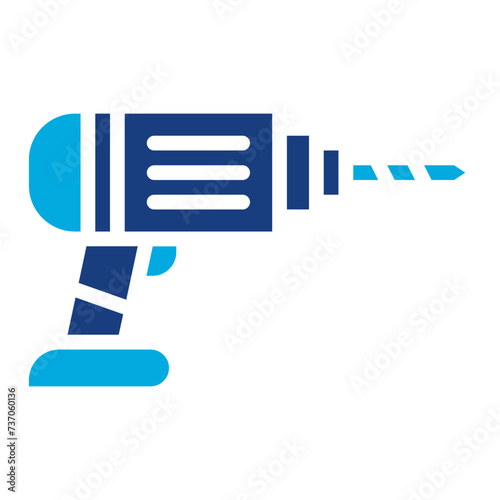 Drill icon vector image. Can be used for Shoemaker.