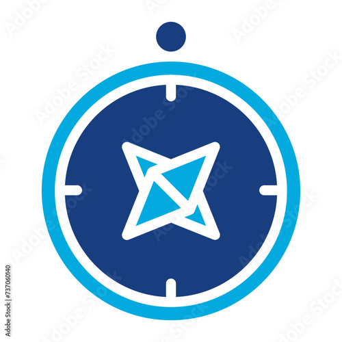 Compass icon vector image. Can be used for Shoemaker.