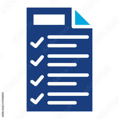 Checklist icon vector image. Can be used for Shoemaker.