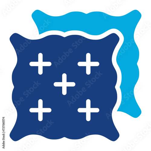 Fabrics icon vector image. Can be used for Shoemaker.