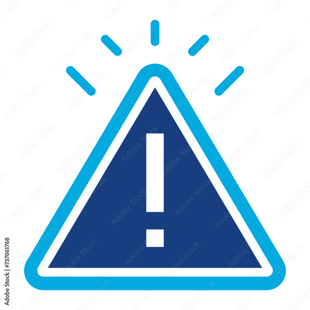 Warning icon vector image. Can be used for Archery. Warning icon vector image. Can be used for Archery.