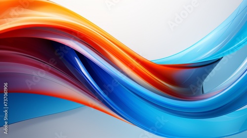 Dynamic Abstract Swirls in Motion Background