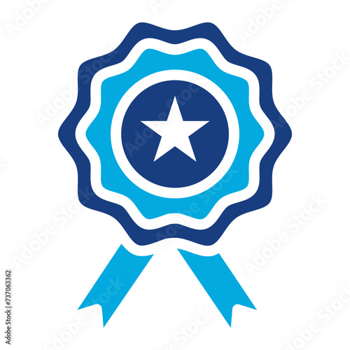 Ribbon icon vector image. Can be used for Baby Shower.