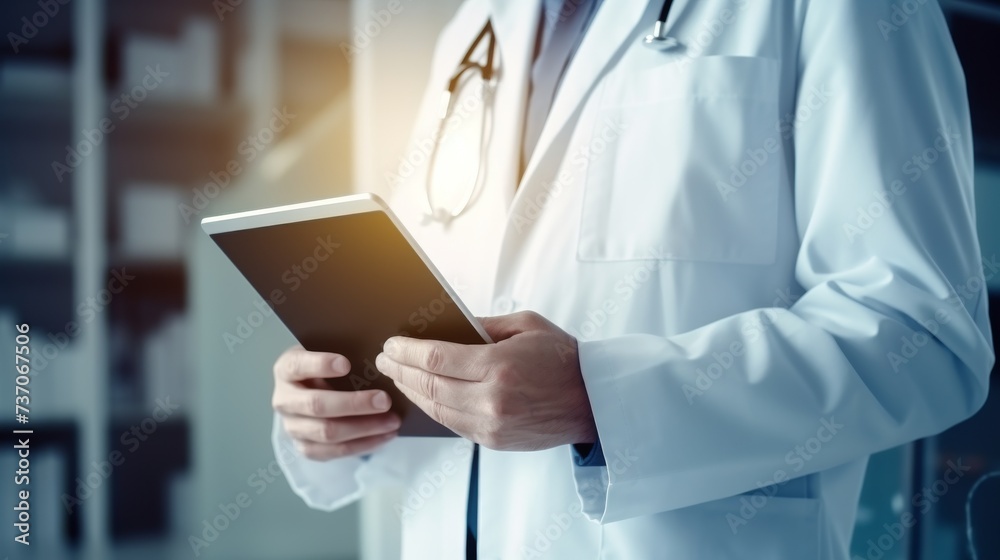 Virtual AI Assistant displayed on a tablet or screen Virtual AI Assistant displayed on a tablet or screen