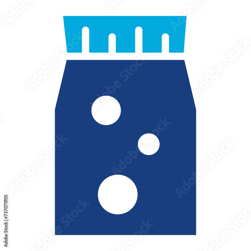 Washing Powder icon vector image. Can be used for Laundry.