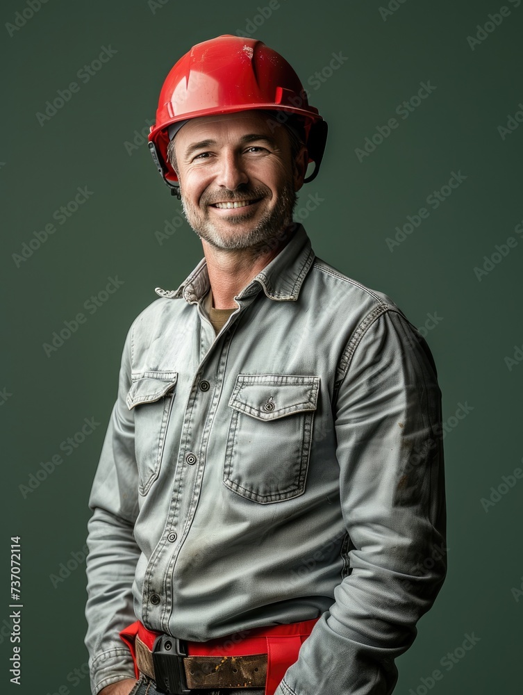 Engineer worker male with smile face in professional background Engineer worker male with smile face in professional background