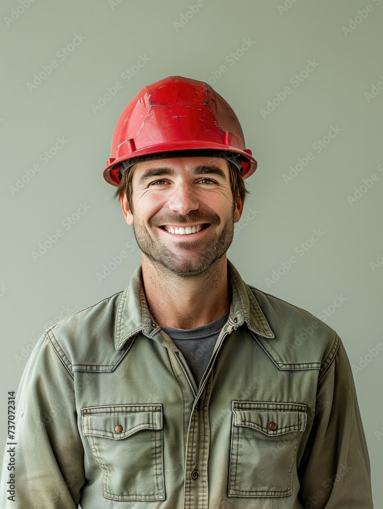 Engineer worker male with smile face in professional background Engineer worker male with smile face in professional background