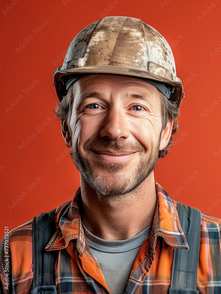 Engineer worker male with smile face in professional background Engineer worker male with smile face in professional background
