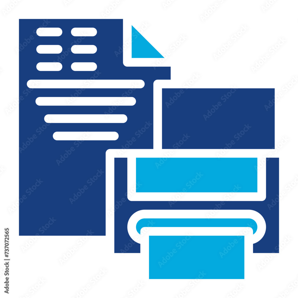 Page Setup icon vector image. Can be used for Printing. Page Setup icon vector image. Can be used for Printing.