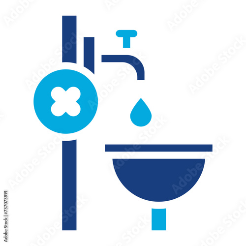 Water Scarcity icon vector image. Can be used for Homeless.